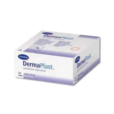 Obrázek produktu pro DermaPlast injekční náplast Sensitive 4 x 1,6 cm 250 ks