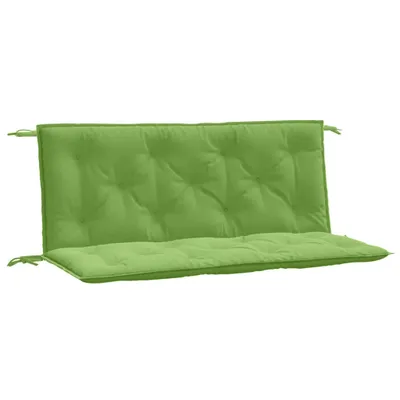 Immagine prodotto di vidaXL Cuscini per panca da giardino 2 pz. Tessuto verde melange 120x50x7 cm