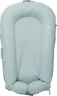 Produktbild von DockATot Deluxe+ Babynestchen - Marine Chambray | Tragewiege