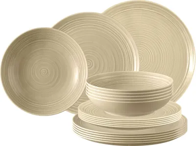 Produktbild von Seltmann Weiden Terra Teller-Set 18-teilig sandbeige