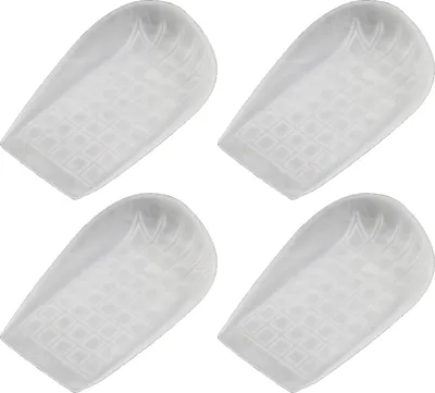 Produktbild von 2 Paar Silikon-Fersenkappen zur Linderung von Fersenschmerzen bei Plantarfasziitis, Gel-Fersenschutz, Unterstützung für wunde Füße, Einlegesohlen für Achillessehnenentzündung