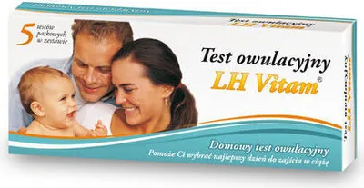Obrázek produktu pro Vitam LH ovulační test, 1 balení (5 testů)