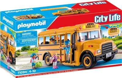Produktbild von PLAYMOBIL City Life 71094 US Schulbus