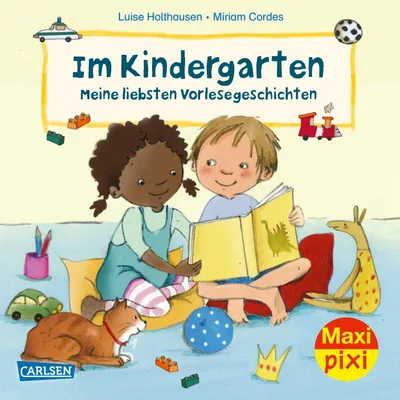 Produktbild von Maxi Pixi 390: VE 5: Im Kindergarten - Meine liebsten Vorlesegeschichten (5 Exemplare)