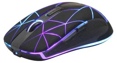 Zdjęcie produktu dla Bezprzewodowa mysz z podświetleniem LED dla komputerów PC i laptopów