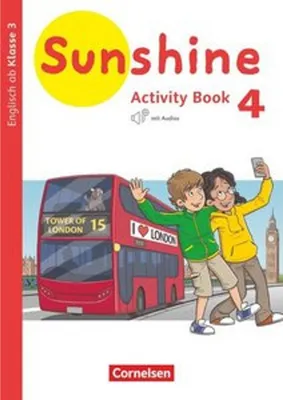 Produktbild von Sunshine 4. Schuljahr. Baden-Württemberg, Hessen, Niedersachsen - Activity Book