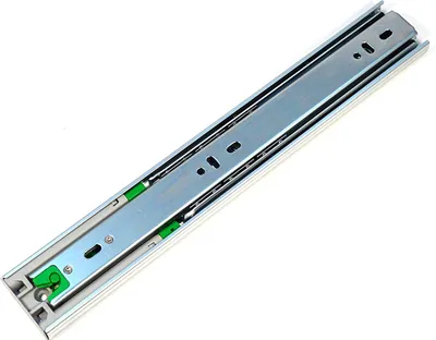 Produktbild von 1 Stück IHC 45mm Hoch Telescopschienen vollausgezogen mit soft close /hydraulischem dämpfer/ 30-59,8cm
