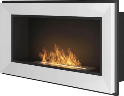 Produktbild von InFire Frame 900 Ethanolkamin ohne Standard Schutzglas Weiß