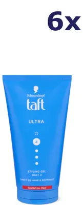Produktbild von 6x Taft Ultra Styling Gel 150 ml