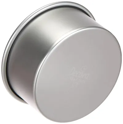 Produktbild von Decora Backform rund Ø 15 x 7,5 cm, eloxiertes Aluminium, Silber/Schwarz
