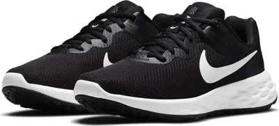 Produktbild von Nike Revolution 6 Next Sneaker Laufschuh BLACK/WHITE-IRON GREY 39