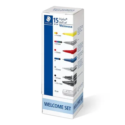 Produktbild von Staedtler triplus multi set WELCOME 15 ST