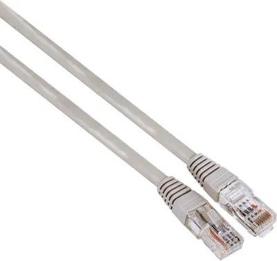 Produktbild von Hama 00200913, 15 m, Cat5e, U/UTP (UTP), RJ-45, RJ-45, Grau
