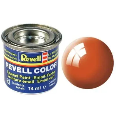 Image de Peinture-émail Revell n° 30 - Orange, brillante