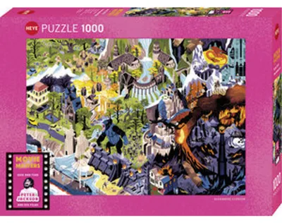 Produktbild von Heye Puzzle Peter Jackson Films, 1000 Teile, 1000 Stück(e), Kunst