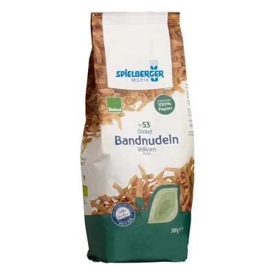 Image de Tagliatelles à l'épeautre complet  9mm 500g