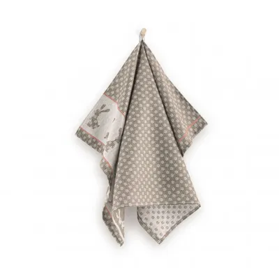 Produktbild von Geschirrtuch SZARAK braun 50x70cm, Baumwolle 100%