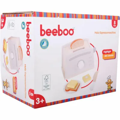Obrázok produktu pre Beeboo drevený hriankovač s príslušenstvom 7 ks.