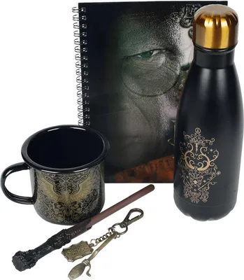 Produktbild von Harry Potter - Geschenk-Set CD1267 (Einheitsgröße) (Schwarz/Golden)