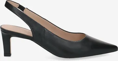 Produktbild von Peter Kaiser 79608 022, Peeptoes & Slingpumps in Schwarz für Damen, Größe 40,5