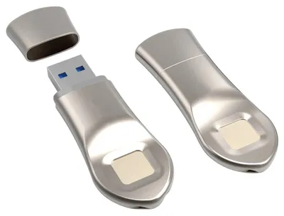 Obrázok produktu pre Xlyne X-GUARD, USB kľúč s ochranou odtlačkom prsta, 64 GB, USB-A, strieborný – 7964032