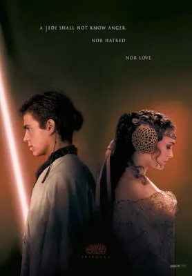 Produktbild von Star Wars Episode II Poster + Geschenkverpackung. Verschenkfertig!