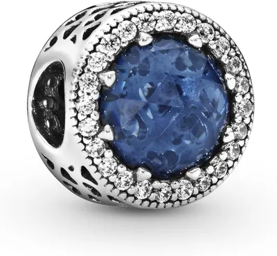 Produktbild von Pandora Sparkling Dark Blue Charm 791725NMB Anhänger