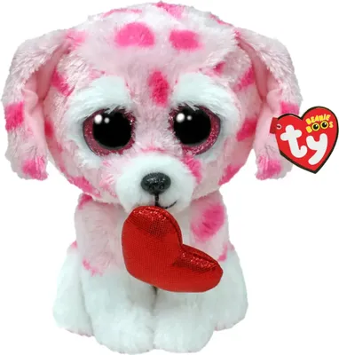 Immagine prodotto di Ty Beanie Boo's, "Rory", cane, circa 15 cm