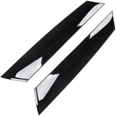 Produktbild von MINI R56 A-Säulen-Außenverkleidungsleiste SCHWARZ GLÄNZEND links + rechts 2-teiliges Set