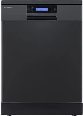 Image de BRANDT LVC144IB lave-vaisselle pose libre - 14 couverts - moteur à onduleur - 44 dB - noir