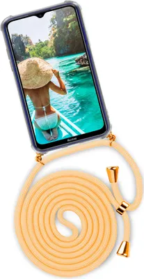 Produktbild von TWIST-Case + TWIST-Cord für Xiaomi Redmi Note 8T, Farbe:Sunburst (Gold)