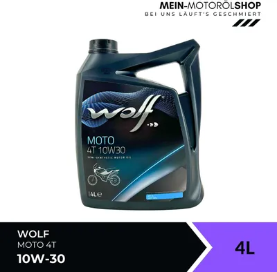Produktbild von Wolf Moto 4T 10W-30 4 Liter (1043811)