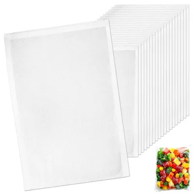 Image de Sacs de conservation sous vide - Sacs pour l'emballage sous vide - 29,5 x 19,5 cm - 20 pièces