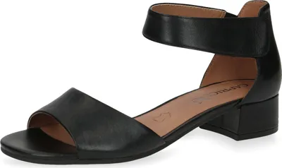 Produktbild von Caprice Damen Sandale Leder geschlossene Ferse 9-28212-20, Größe:40.5 EU, Farbe:Schwarz