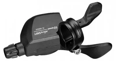 Image de Levier de vitesse droit Microshift Xle Argent 10s Argent 10s
