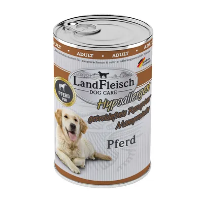 Produktbild von Landfleisch Dog Care Hypoallergen Pferd 400g