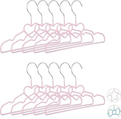 Immagine prodotto di Grucce per abiti per bambini - set da 10