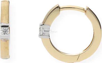 Produktbild von Creolen Gold 333 Zirkonia JL10-06-0219 JuwelmaLux