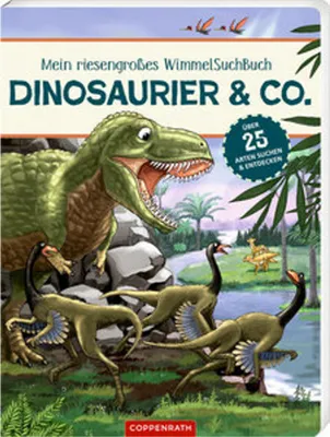 Obrázek produktu pro Mein riesengroßes WimmelSuchBuch: Dinosaurier & Co.