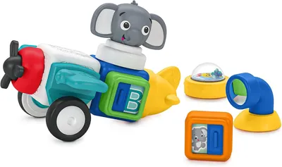Zdjęcie produktu dla Baby Einstein, magnetyczne klocki "Dive & Soar" - dla dzieci od 6 miesięcy - 11 sztuk