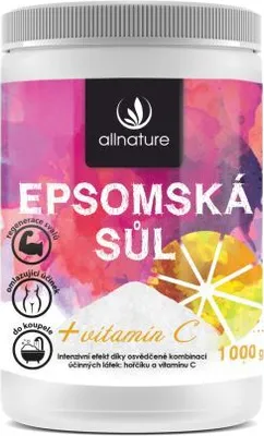 Produktbild von Epsom-Salz mit Vitamin C, 1000 g
