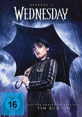 Produktbild von Wednesday - Staffel 1 (DVD)  3Disc