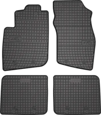 Image de Tapis de sol en caoutchouc pour Volvo V40 I 1995-2004 (break) – 4 pièces, noirs, sur mesure