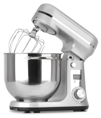 Produktbild von BioloMix Küchenmaschine 1200W 6L Rührschüssel Knethaken Edelstahl