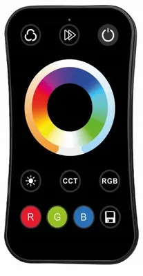 Immagine prodotto di Pilot RF R17 per pannello di controllo LED RGBCCT, touch screen, colore nero