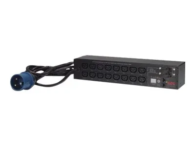 Obrázok produktu pre APC AP7922B, Merané, Spínané, 2U, Jedna fáza, Vodorovný, Čierna, 16 AC zásuvky/AC zásuviek