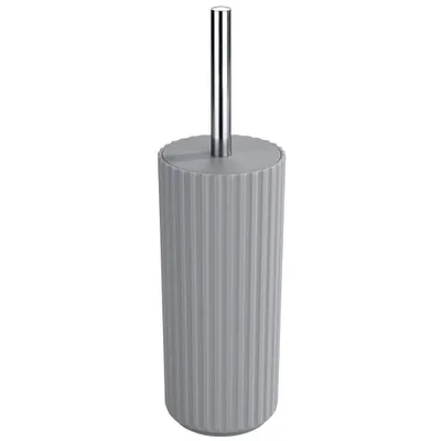 Produktbild von WENKO WC-Bürste MINAS grau DH 10x34 cm grau