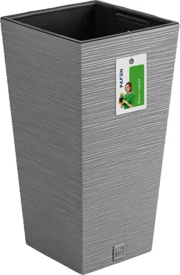 Image de Pot de fleurs FURU Square Bac de balcon Bac à fleurs gris 26,6 L