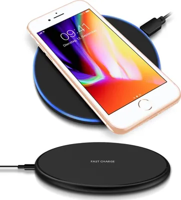 Produktbild von Für QI Wireless Schnell Ladegerät Apple iPhone 8 / 8 Plus Kabellos Induktives Laden