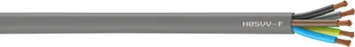Produktbild von G 2,5 mm² ho5vvf L.10 m Elektrokabel, grau